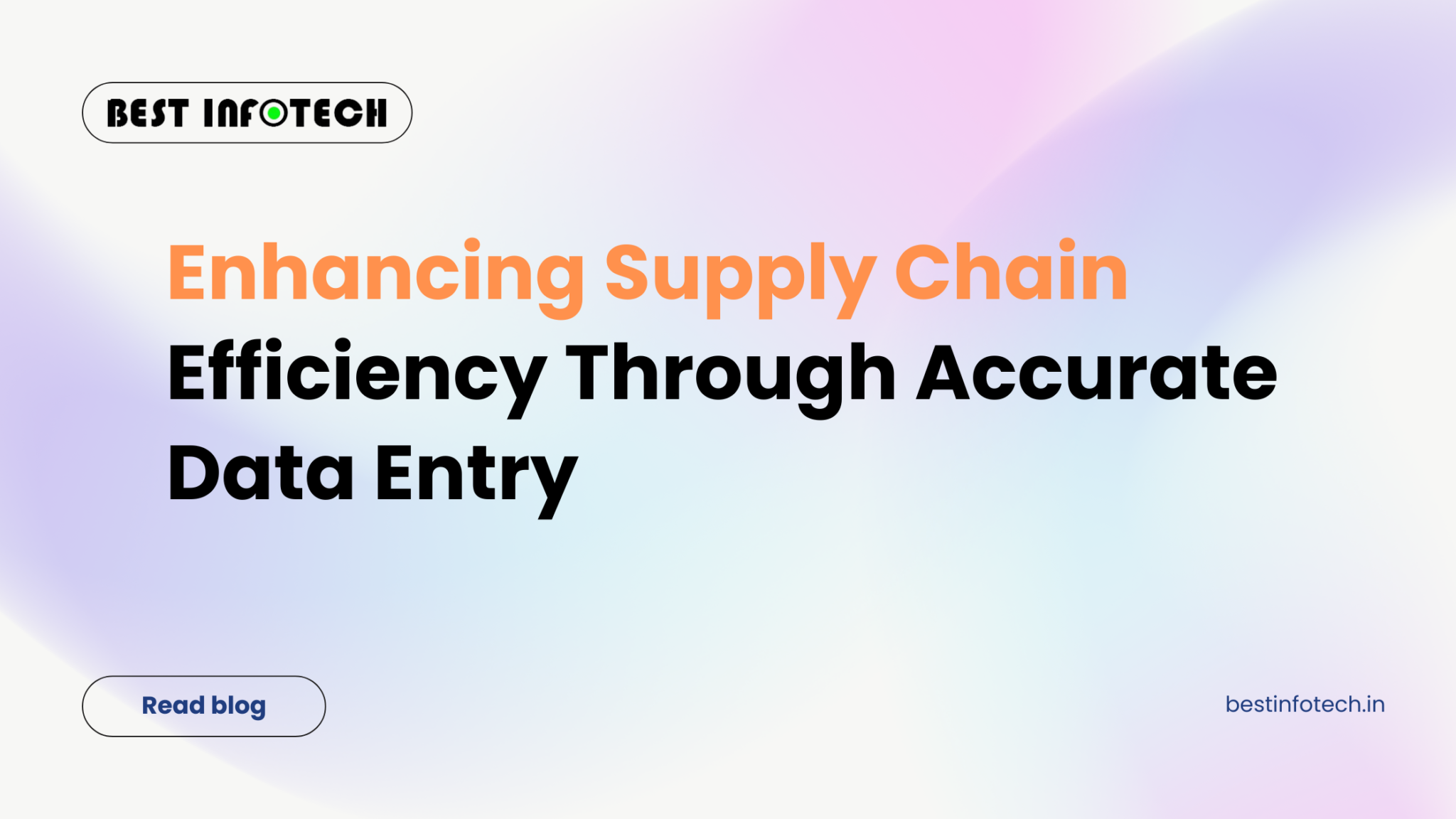 Enhancing Supply Chain Efficiency Through Accurate Data Entry