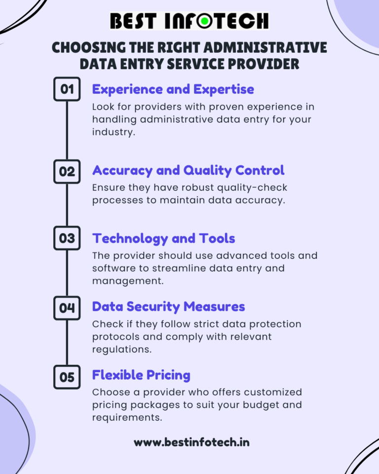 Choosing the Right Administrative Data Entry Service Provider