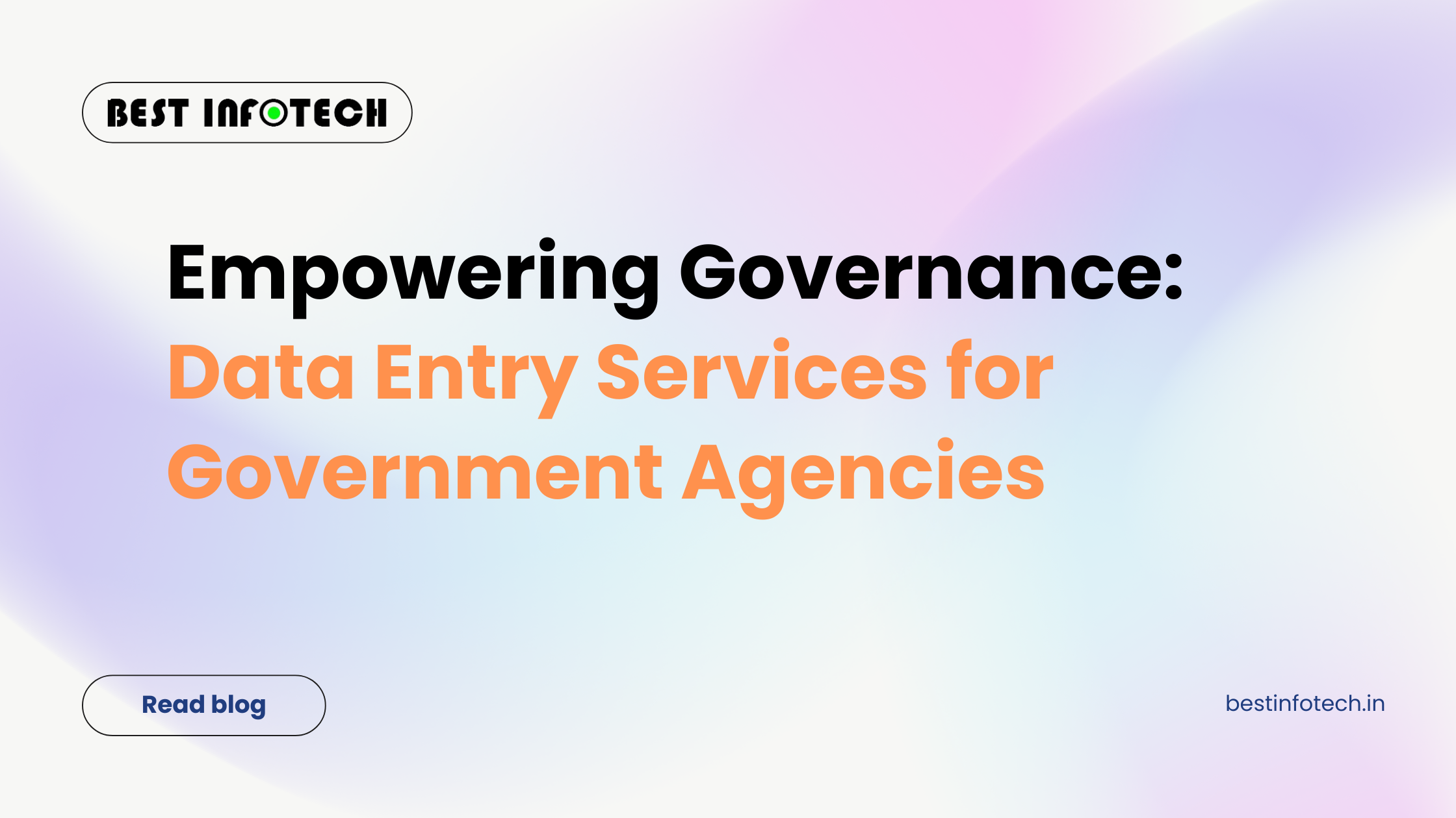 Empowering Governance: Data Entry Services for Government Agencies